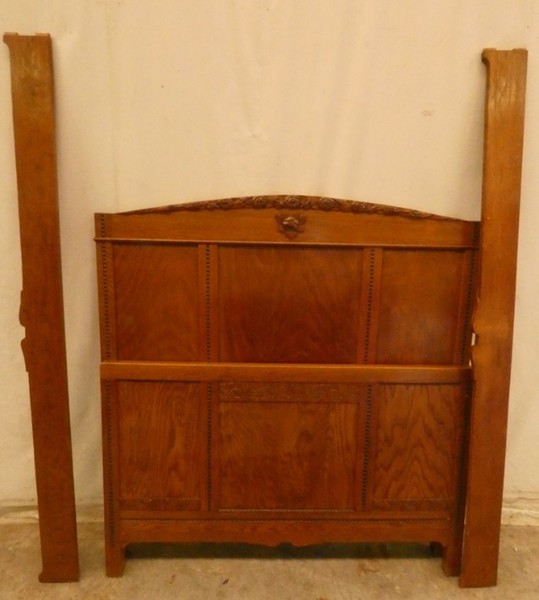 B 2357 Bedroom Set 1920 Bed Wardrobe Commode 2 Bedsides