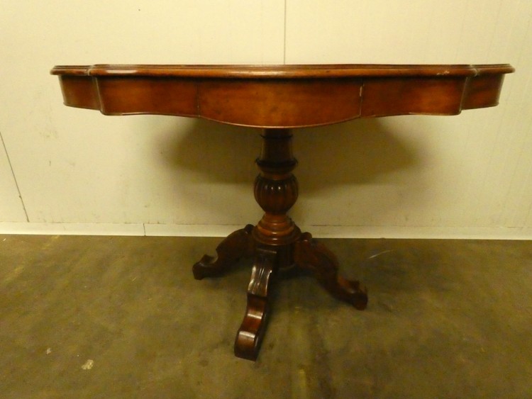 A 7713 - Louis Philippe Console Violin Table - 1 - - Furniture - Eurotroc
