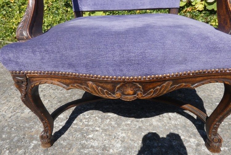 A 8525 - Louis XV armchair 1900