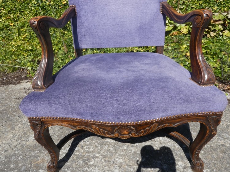 A 8525 - Louis XV armchair 1900