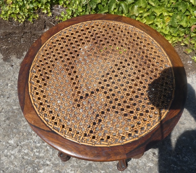 A 8526 - Tabouret 1900 Louis XV Mahogany