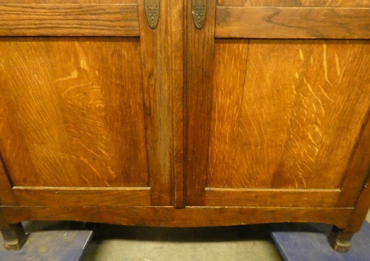 A 8533 - Rustic cabinet 19th century 2 doors