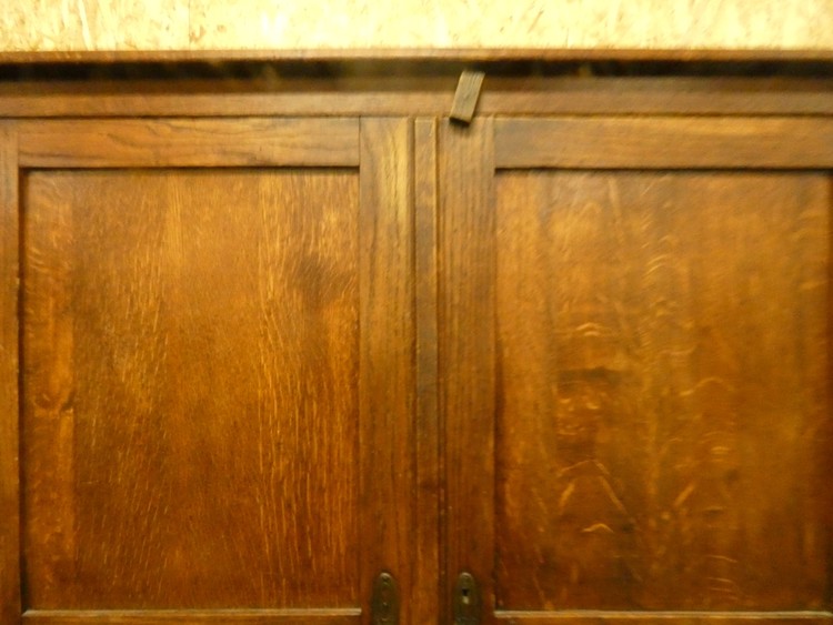 A 8533 - Rustic cabinet 19th century 2 doors