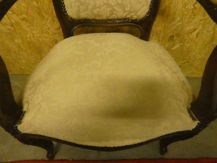 A 8556 - Pair Louis XV armchairs 1900