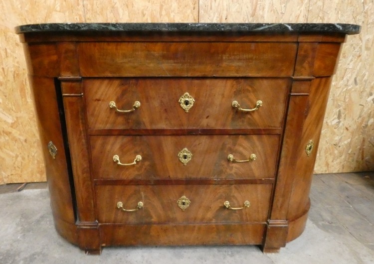B 2489 - Commode marble top 19th century