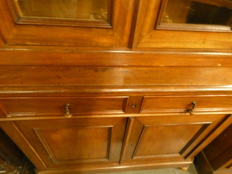 B 2494 - Louis Philippe cabinet-bibliothèque