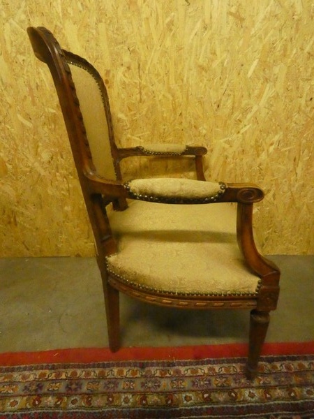 B 2502 - Pair Louis XVI armchairs 1900