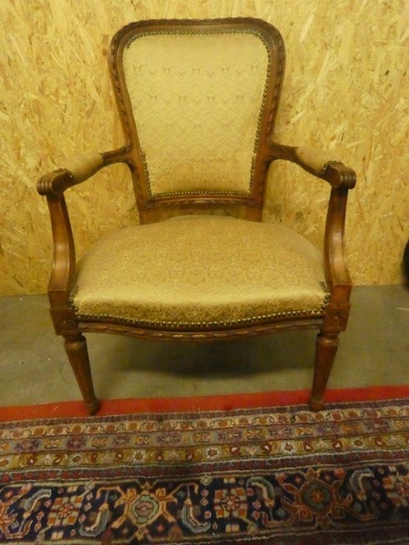 B 2502 - Pair Louis XVI armchairs 1900